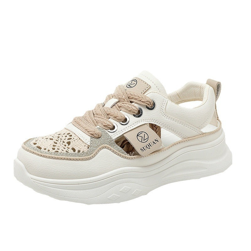 Damen Sportliche Sneakers mit atmungsaktiven Einsätzen und modernem Design R&B