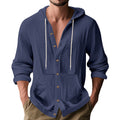 Herren lässige Sommerjacke mit Kapuze R&B