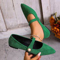 Damen Elegante Slingback-Ballerinas mit modischem Perlen-Detail R&B