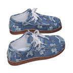 Damen Komfortable Freizeitschuhe mit lässigem Denim-Design R&B