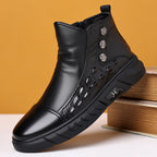 Damen Urbaner Leder Sneakers mit warmer Innenausstattung R&B