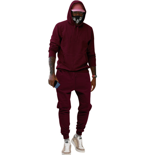 Herren Sportanzug mit Hoodie und bequemen Jogginghosen R&B