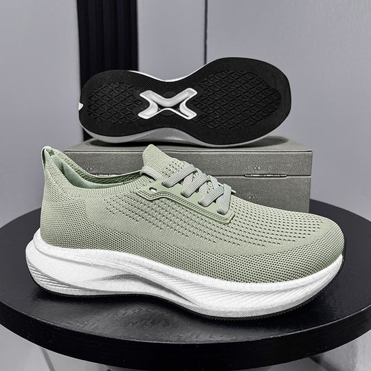 Damen Atmungsaktive Fitness-Sneaker mit elastischem Obermaterial R&B