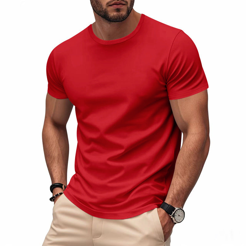 Unisex nan feuchtigkeitsableitendes Funktions-T-Shirt mit Rundhalsausschnitt und leichtem Stretch R&B