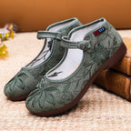 Damen Elegante und bequeme Ballerinas mit floralem Design R&B