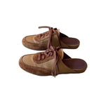 Damen Mokassins mit elegantem Schnürdesign und weichem Wildleder