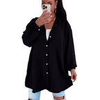 Damen Übergröße Hemdbluse R&B