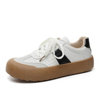 Damen Plattform Sneaker mit atmungsaktiver Oberfläche und rutschfester Sohle R&B