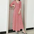 R&B | Maxikleid mit V-Ausschnitt