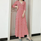 R&B | Maxikleid mit V-Ausschnitt