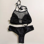 Damen Bikini mit Netzdesign R&B