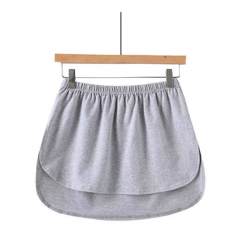 Damen lässiger Jersey-Rock mit elastischem Bund und modischem Streifenmuster R&B