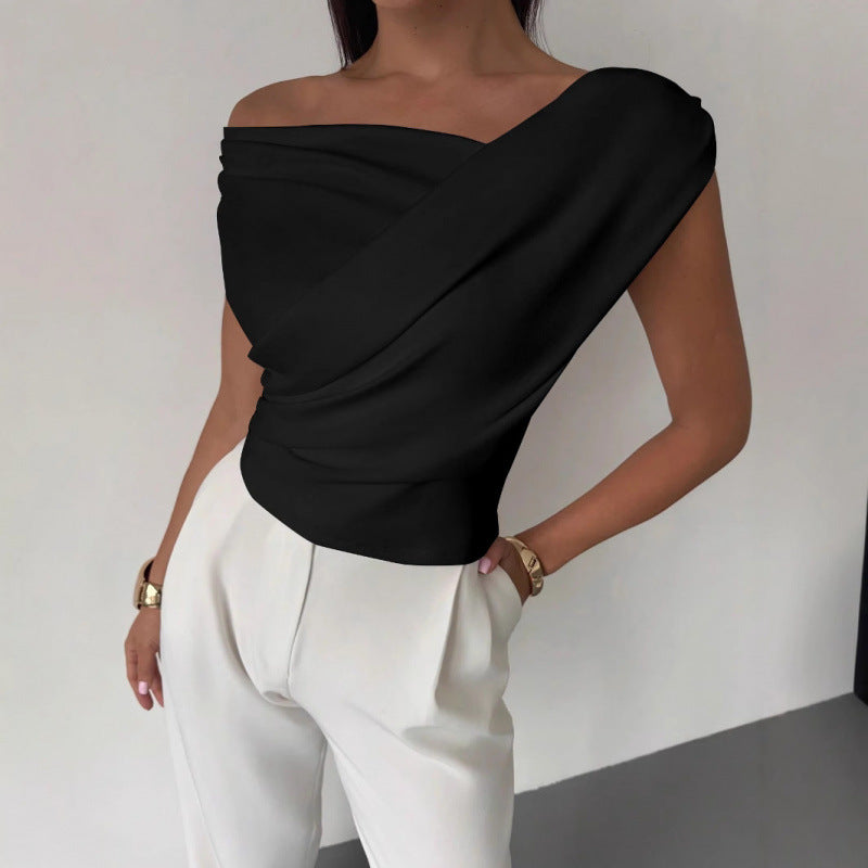 Damen Wickeloberteil mit weichem Stoff und elegantem Design R&B