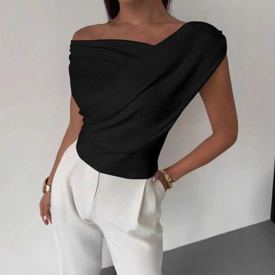 Damen Wickeloberteil mit weichem Stoff und elegantem Design R&B