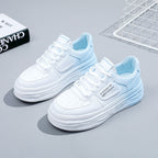 Damen modische Plateau Sneakers mit coolen Akzenten und atmungsaktiven Eigenschaften R&B