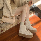 Damen Winterboots mit kuscheligem Innenfutter und rutschfester Sohle R&B
