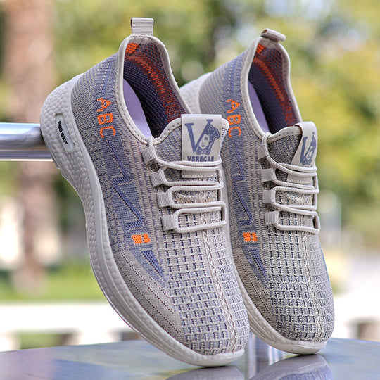 Damen Luftige und elastische Freizeitsneaker R&B