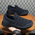 Damen Sportliche Slip-On Schuhe mit gepolstertem Obermaterial und rutschfester Sohle