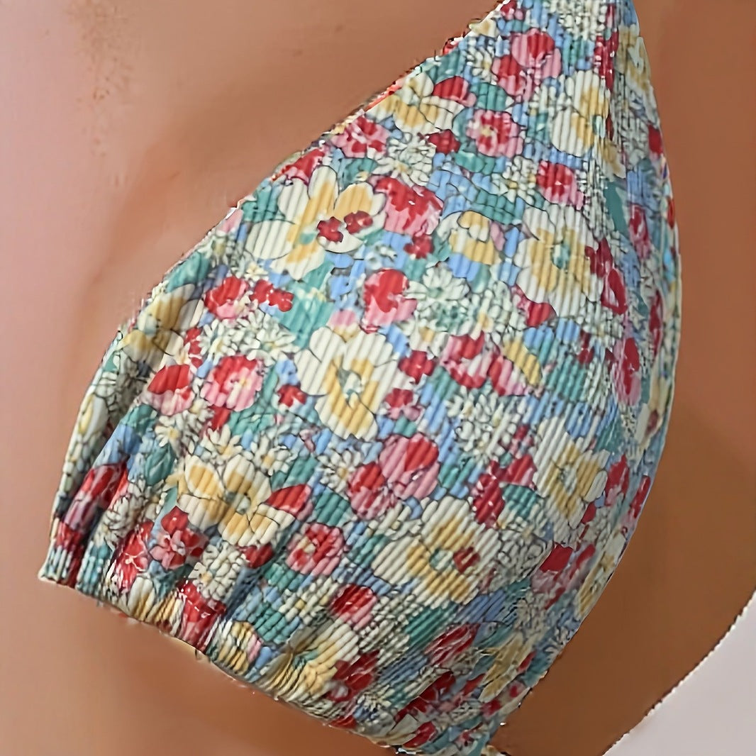 Damen Triangel-Bikini mit verstellbaren Bindebändern R&B