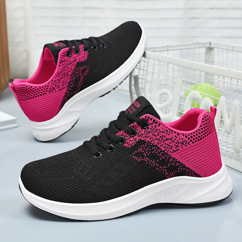 Damen Sportliche Leichtgewicht-Sneaker mit atmungsaktivem Obermaterial R&B