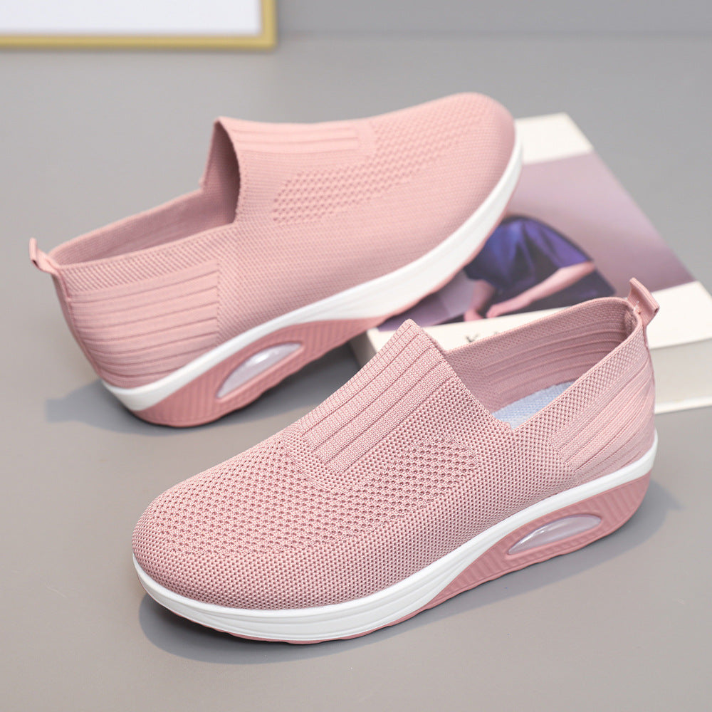 Damen Bequeme und luftige Slip-On Sneaker mit Dämpfungstechnologie R&B