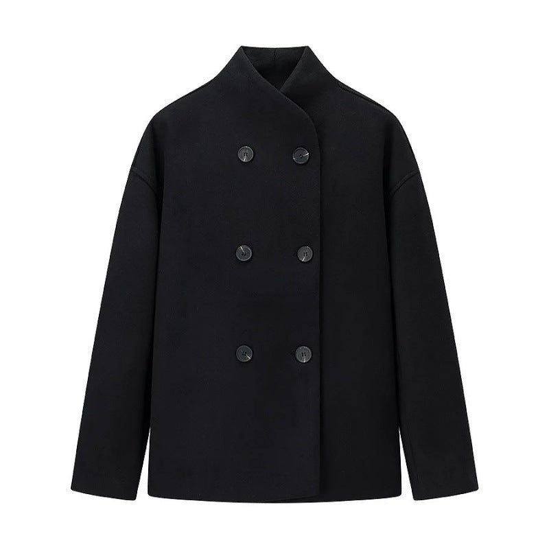 Damen elegante Doppelreiher-Jacke im modischen Schnitt R&B