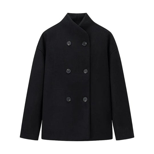 Damen elegante Doppelreiher-Jacke im modischen Schnitt R&B