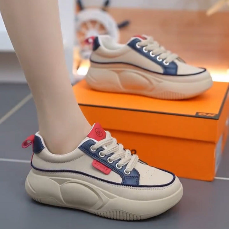 Damen Sportliche Sneakers mit dicker Sohle und komfortablem Obermaterial R&B