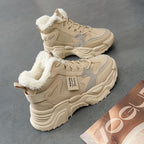 Damen Winter Sneakers mit isolierendem Futter und rutschfester Sohle R&B