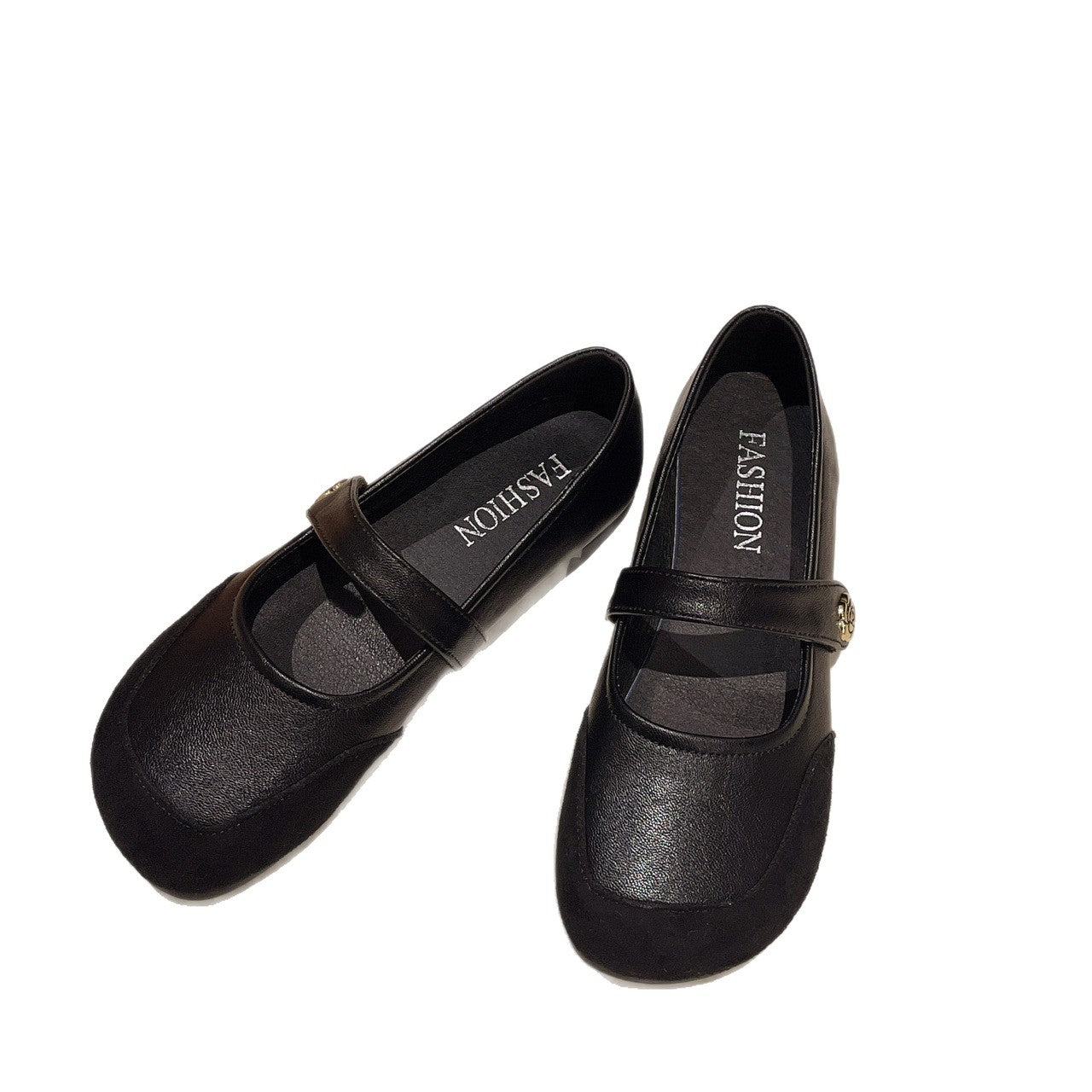 Damen elegante Ballerinas mit dekorativem Riemchen und hochwertiger Sohle EB
