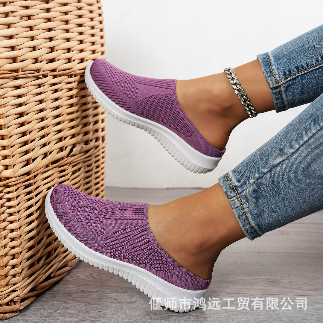 Damen Stretch-Freizeitschuhe mit rutschfester Sohle R&B