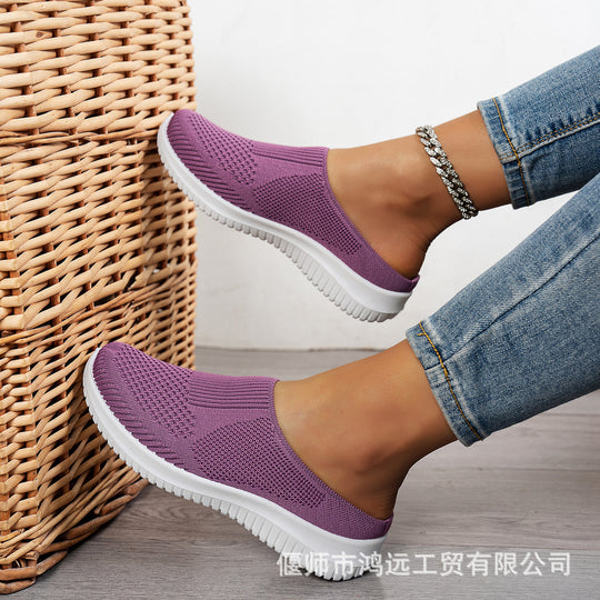 Damen Stretch-Freizeitschuhe mit rutschfester Sohle R&B