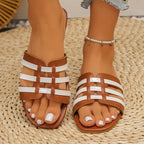 Damen Elegante und luftige Riemensandalen R&B