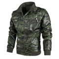 Herren camouflage Freizeitjacke mit stylischen Reißverschlusstaschen R&B