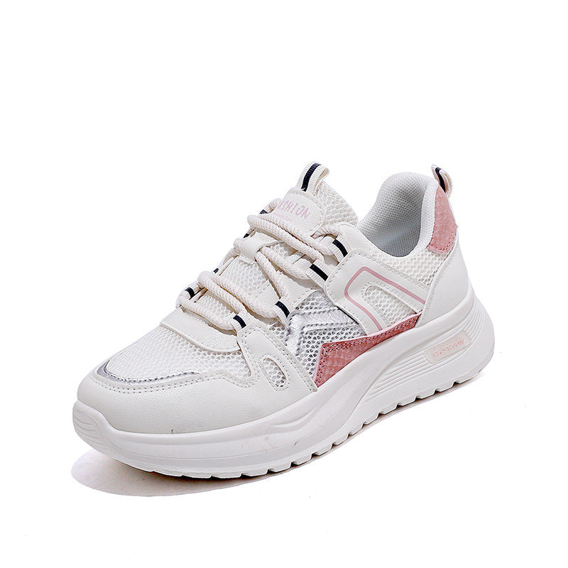 Damen Sneakers mit atmungsaktivem Mesh-Design und stoßdämpfender Sohle R&B