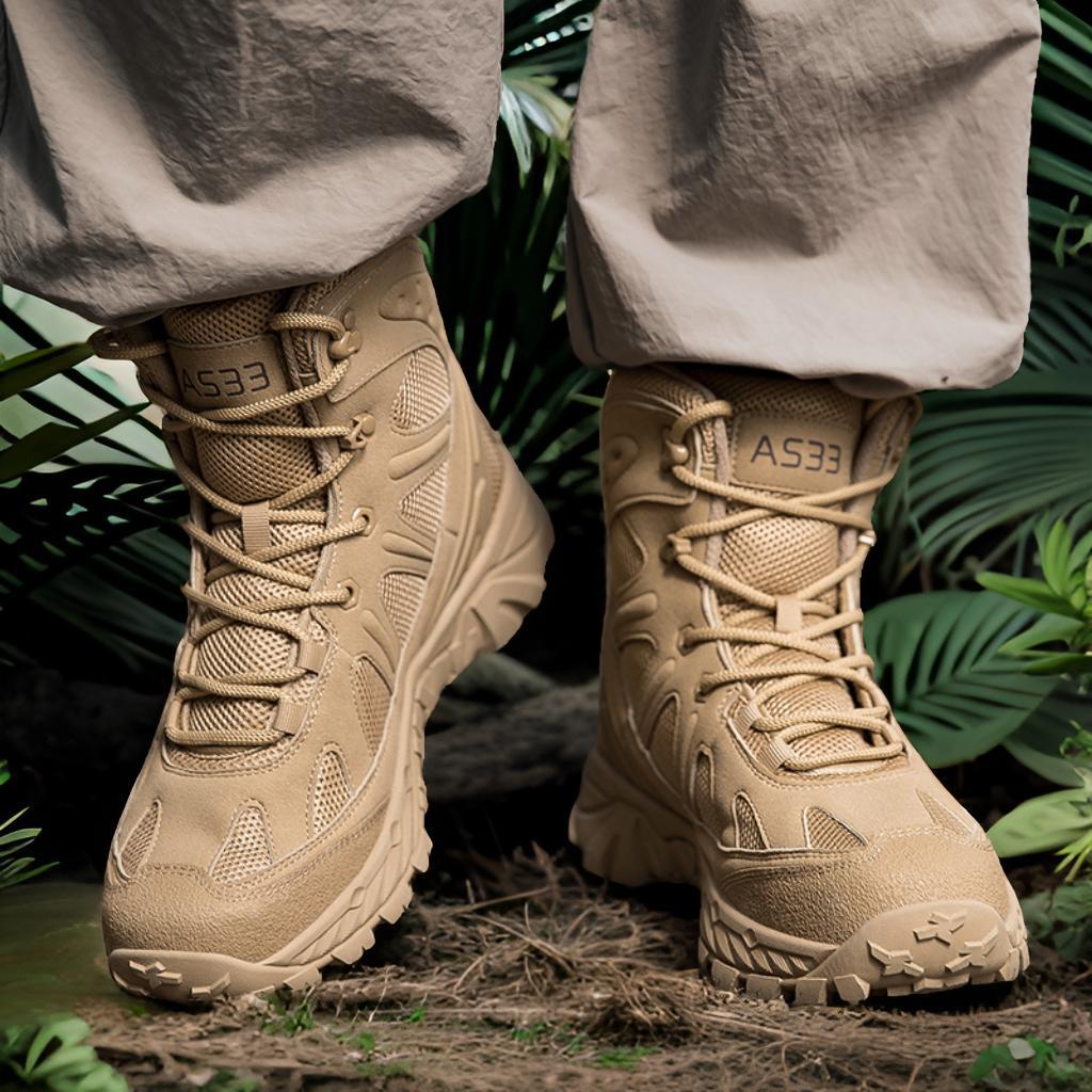 Herren Multifunktionale Outdoor-Stiefel mit rutschfester Sohle und atmungsaktiver Struktur R&B