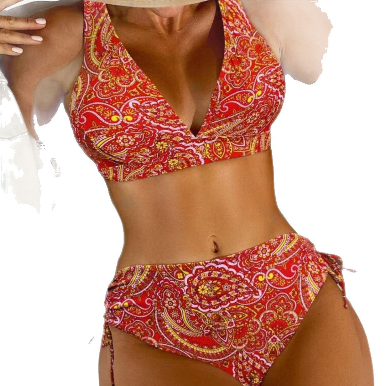 Damen Buntes Bikini-Set R&B