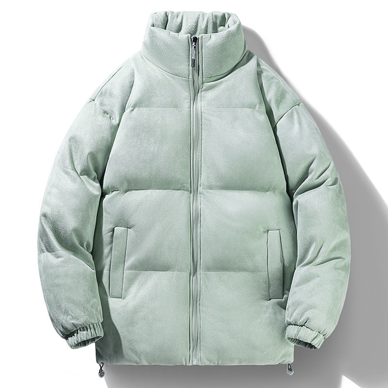 Damen wattierte Überjacke mit hohem Kragen und weichem Innenfutter