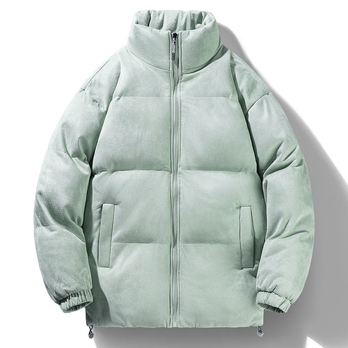 Damen wattierte Überjacke mit hohem Kragen und weichem Innenfutter R&B