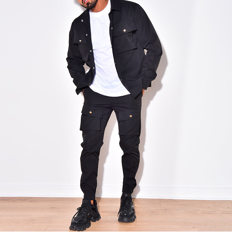 Herren Cargo-Jacke mit praktischen Taschen R&B