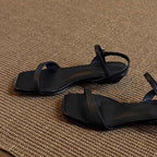 Damen elegante Sandalen mit modischem Riemchendesign und weichem Fußbett R&B