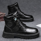 Herren robuste Schnürboots mit rutschfester Sohle und wasserabweisendem Obermaterial R&B