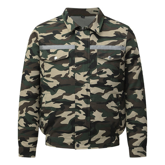 Unisex nan kühlende Arbeitsjacke mit integrierten Lüftern und atmungsaktivem Funktionsfutter R&B