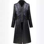 Damen elegante jacke mit dekorativen Schnallen R&B