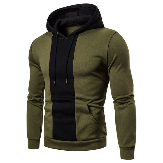 Herren Kapuzenpullover mit modernem Farbblock-Design R&B