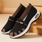 Damen Komfortable Slip-On Freizeitschuhe mit flexiblem Sohlendesign R&B
