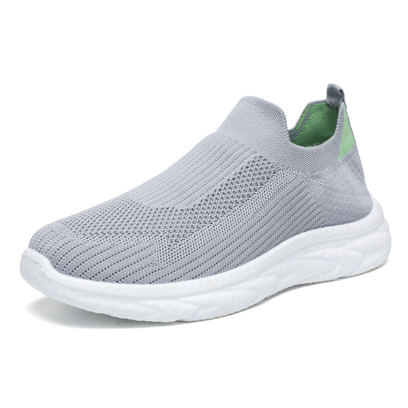 Damen Bequeme Slip-On Laufschuhe mit elastischem Obermaterial R&B