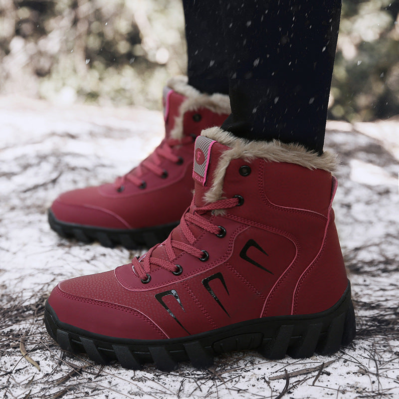 Damen Winterboots mit isolierender Fütterung und rutschfester Sohle R&B