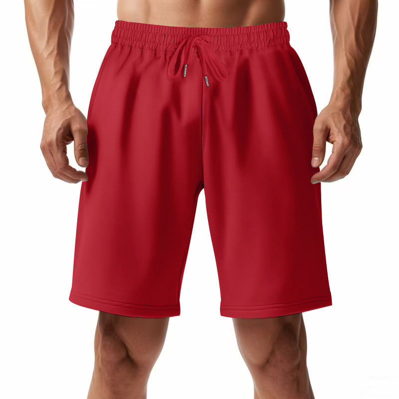 Herren Sportliche kurze Laufshorts mit elastischem Bund und praktischem Kordelzug R&B