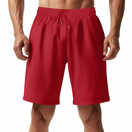 Herren Sportliche kurze Laufshorts mit elastischem Bund und praktischem Kordelzug R&B